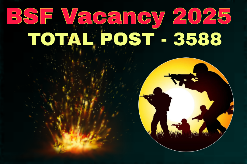 2025 Notification, Apply Online for Border Security Force Vacancy